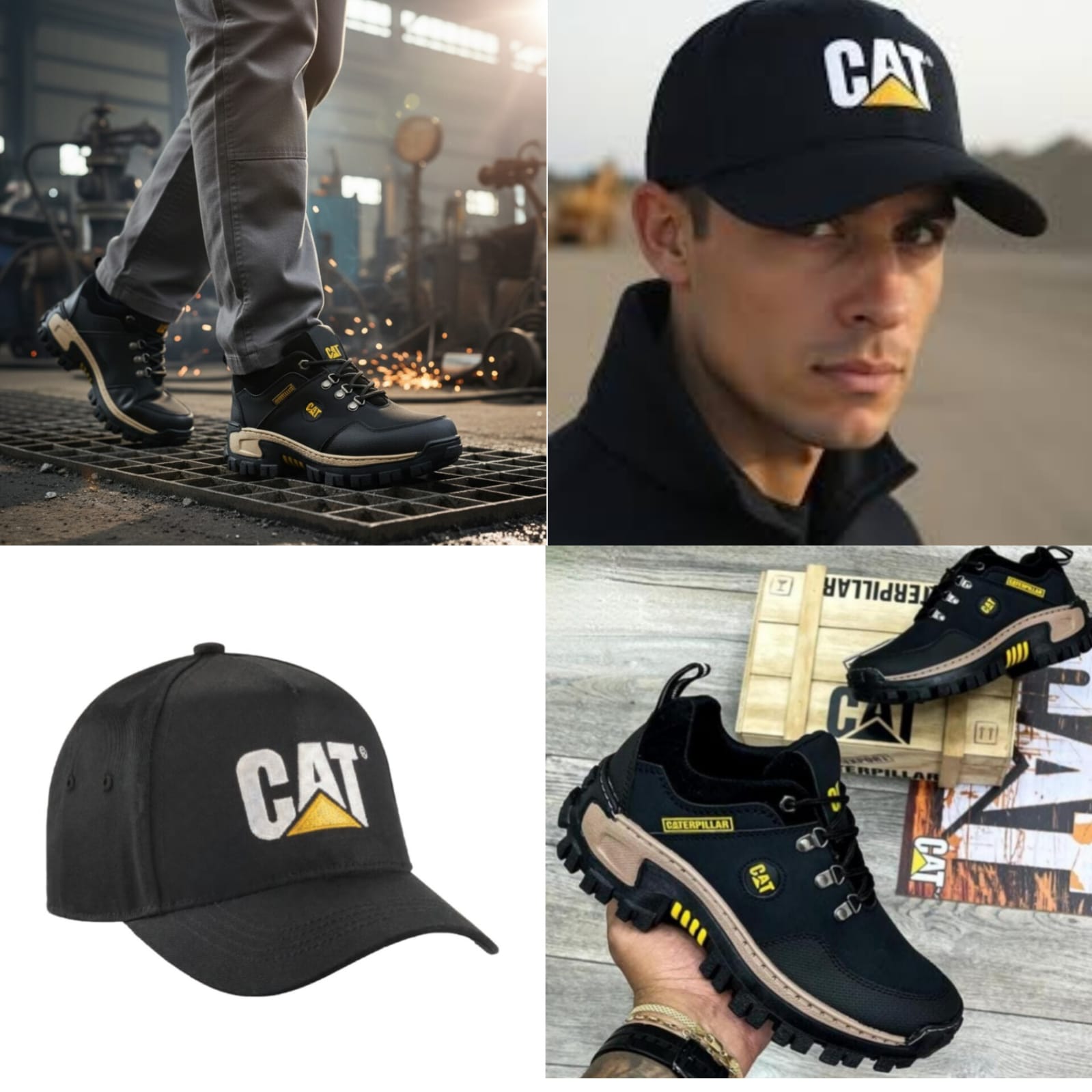 CAT CORTE MEDIO + GORRA + CAJA